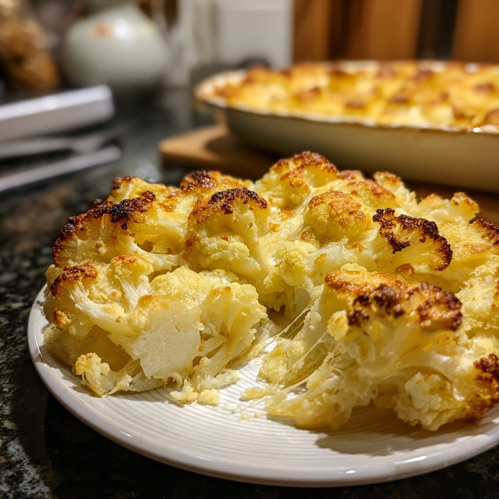 Leichter Blumenkohlauflauf