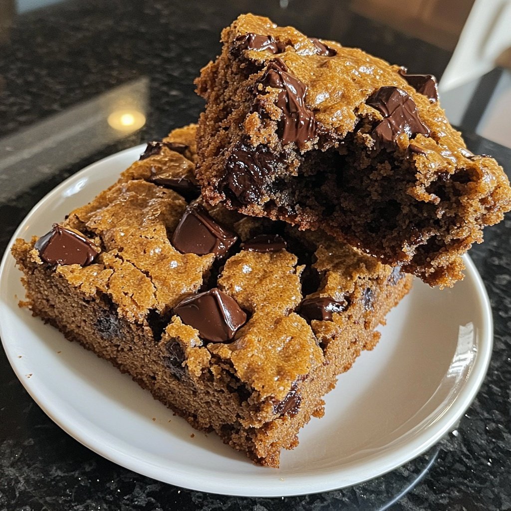 Fudgy Chewy Browkies (Brookies)