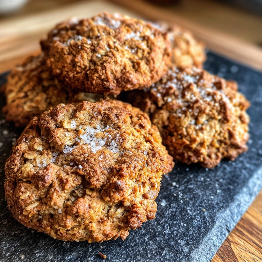 Cookies mit Hafer und Zimt