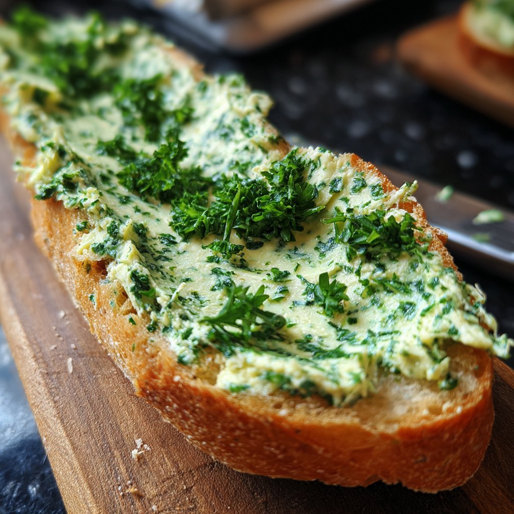 Kräuterbutter Für Baguette