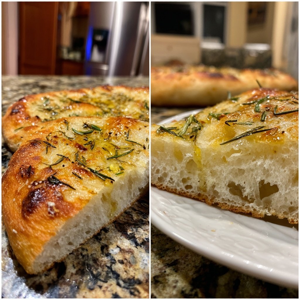 Pizza Bianca mit Rosmarin