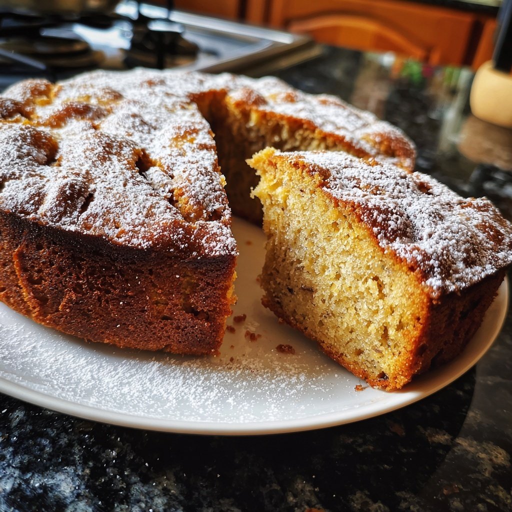 Bananenkuchen mit Dinkelmehl