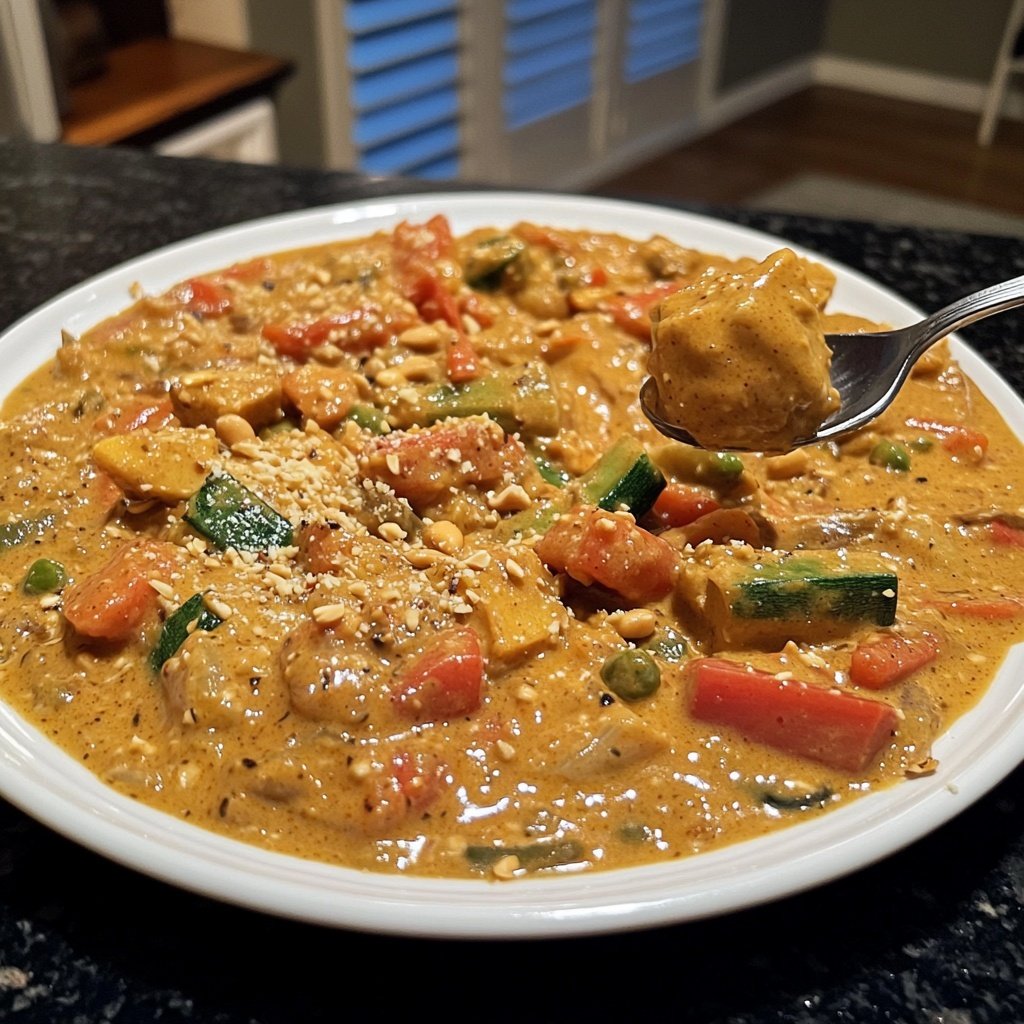 Thai Erdnuss-Curry