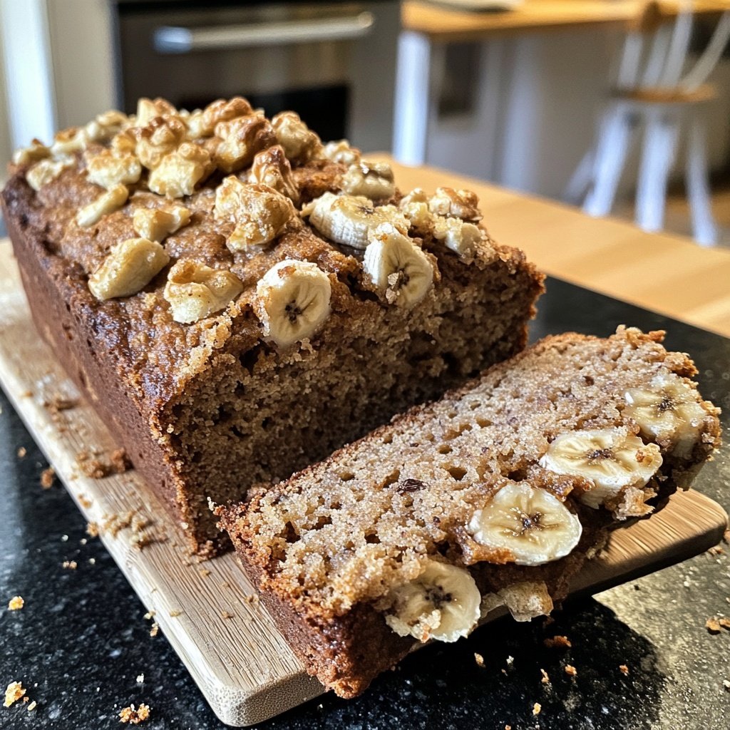 Bananenbrot vegan