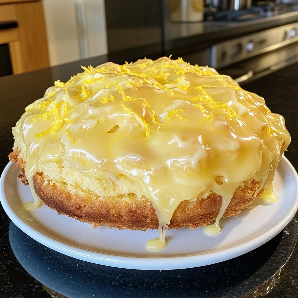 Zitronenkuchen locker & leicht